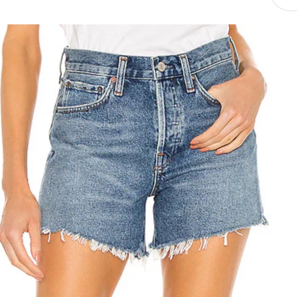 AGOLDE Denim Cutoff Shorts